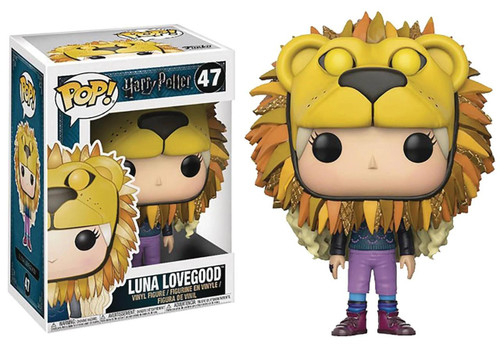  Funko Pop! Harry Potter 47 Luna Lovegood Lion Head 
