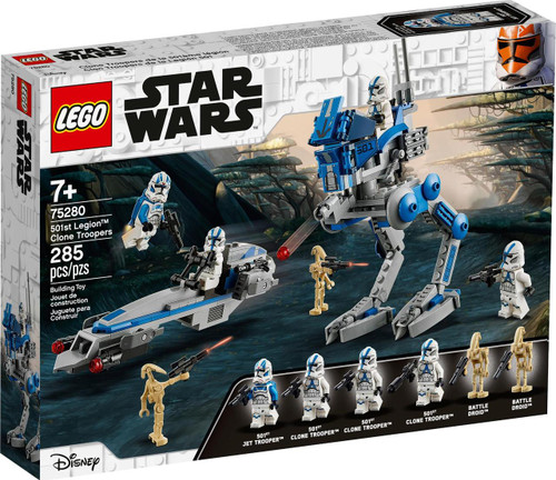  LEGO Star Wars The Clone Wars 75280 501st Legion Clone Troopers 
