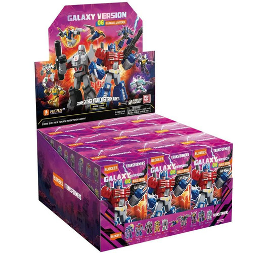  Blokees Transformers Galaxy Version Wave 6 Parallel Universe Blind Box Single Model Kit 
