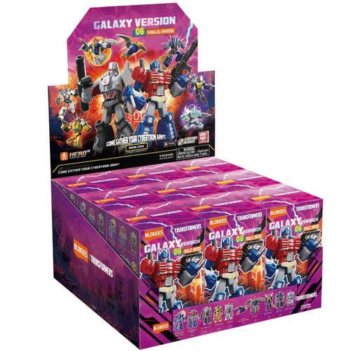 Blokees Transformers Galaxy Version Wave 6 Parallel Universe Blind Box Single Model Kit