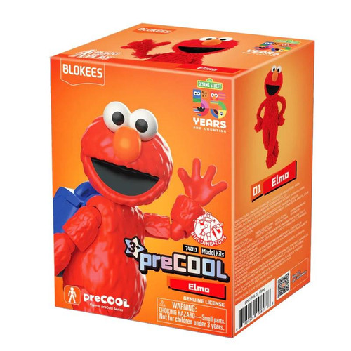  Blokees Figures Sesame Street preCOOL Series 01 Elmo 