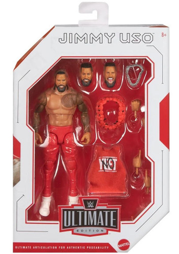  Mattel WWE Ultimate Editon Wave 26 Jimmy Uso 6" Figure 