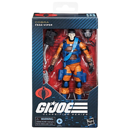  Hasbro G.I. Joe Classified Series Frag-Viper 6" Figure 