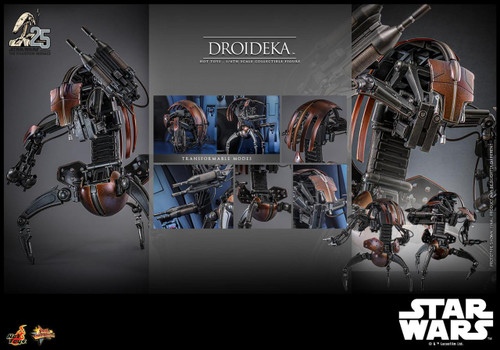  Hot Toys Star Wars Episode 1 The Phantom Menace MMS755 Droideka 1/6 Scale Figure 