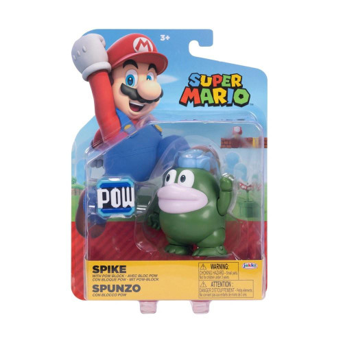  Jakks Pacific World of Nintendo 4" Spike Figure 