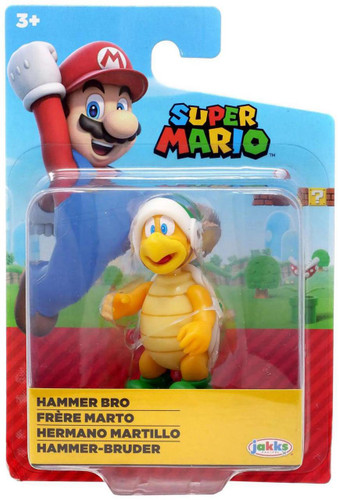  Jakks Pacific World of Nintendo Hammer Bro 4 Inch Figure 