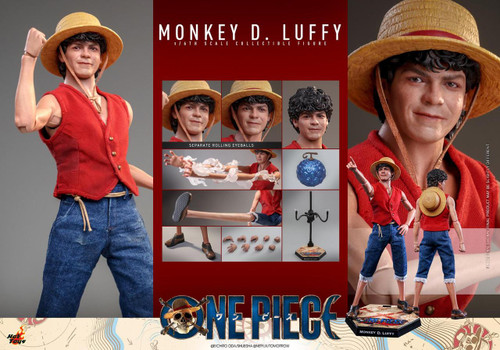  Hot Toys One Piece Monkey D. Luffy 1/6 Scale Figure 
