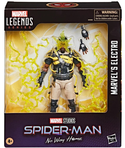 Hasbro Marvel Legends Spider-Man No Way Home Electro 6" Figure