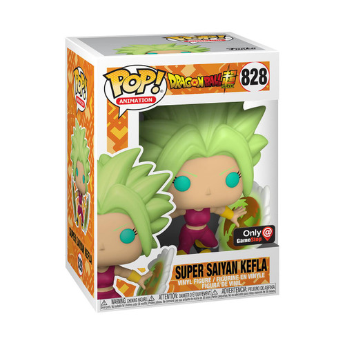  Funko Pop! Animation Dragon Ball Super 828 Super Saiyan Kefla (Gamestop Exclusive) 