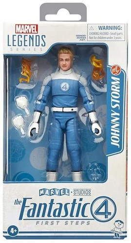 Hasbro Marvel Legends The Fantastic Four First Steps Johnny Storm 6" Figure