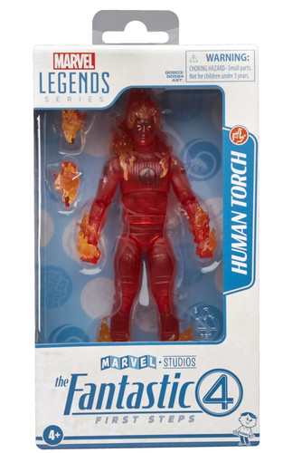 Hasbro Marvel Legends The Fantastic Four First Steps Human Torch 6" Figure