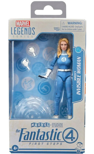  Hasbro Marvel Legends The Fantastic Four First Steps Invisible Woman 6" Figure 