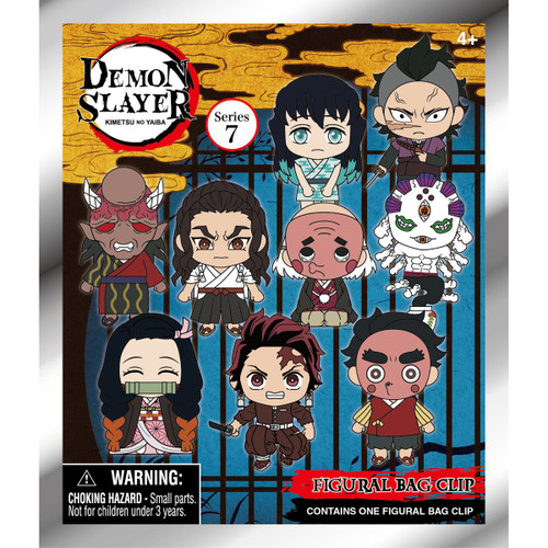 Monogram Demon Slayer Series 7 3D Foam Bag Clip