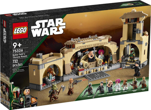  LEGO Star Wars 75326 Boba Fett's Throne Room 
