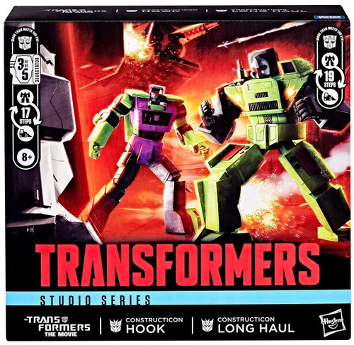 Hasbro Transformers Studio Series Transformers: The Movie Long Haul & Hook
