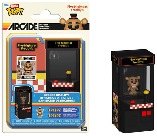 Funko Five Nights At Freddy's Toy Freddy Bitty POP! Arcade Cabinet