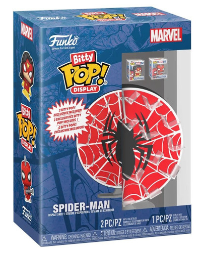 Funko Bitty POP! Spider-Man Web Display Shelf
