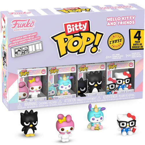 Funko Bitty POP! Sanrio Hello Kitty and Friends My Melody Mini-Figure 4-Pack