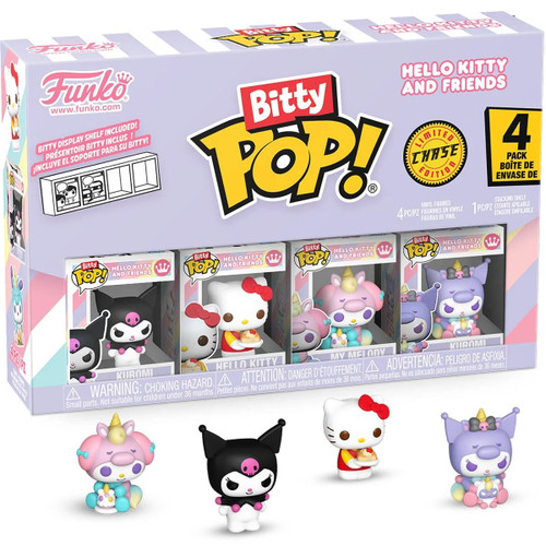 Funko Bitty POP! Sanrio Hello Kitty and Friends Kuromi Mini-Figure 4-Pack