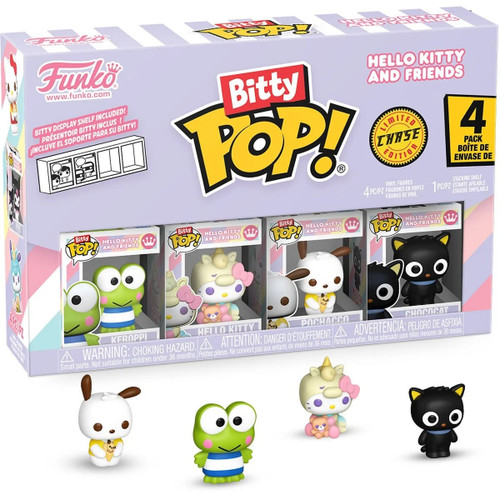 Funko Bitty POP! Sanrio Hello Kitty and Friends Keroppi Mini-Figure 4-Pack