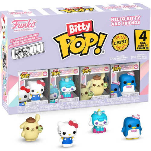 Funko Bitty POP! Sanrio Hello Kitty and Friends Hello Kitty Mini-Figure 4-Pack