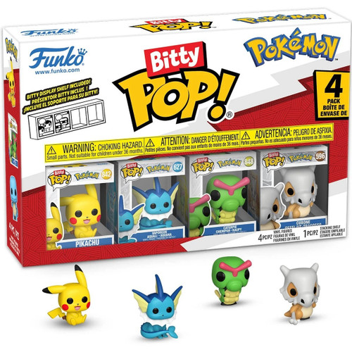 Funko Bitty POP! Pokemon Pikachu Mini-Figure 4-Pack