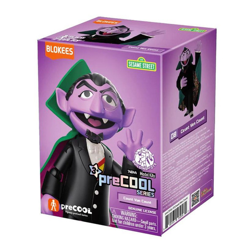  Blokees Figures Sesame Street preCOOL Series 02 Count Von Count 