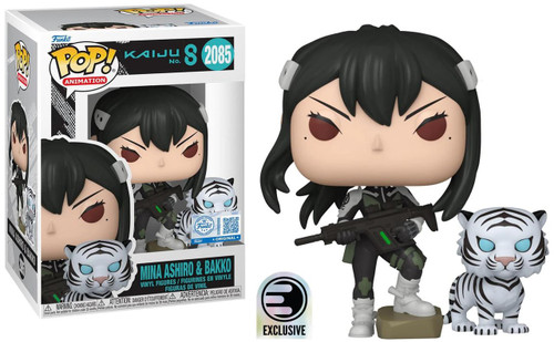  Funko Pop! Animation Kaiju No. 8 2085 Mina Ashiro & Bakko (Entertainment Earth Exclusive) 