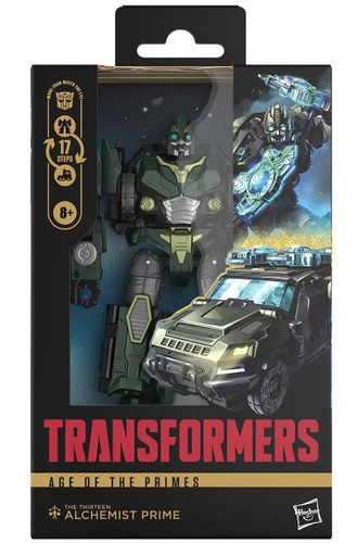 Hasbro Transformers Age of the Primes Deluxe Class The Thirteen Alchemist Prime 