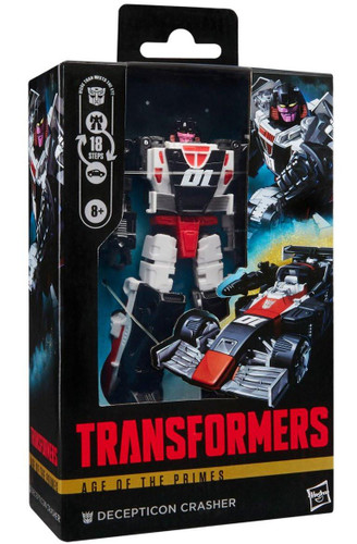 Hasbro Transformers Age of the Primes Deluxe Class Decepticon Crasher 