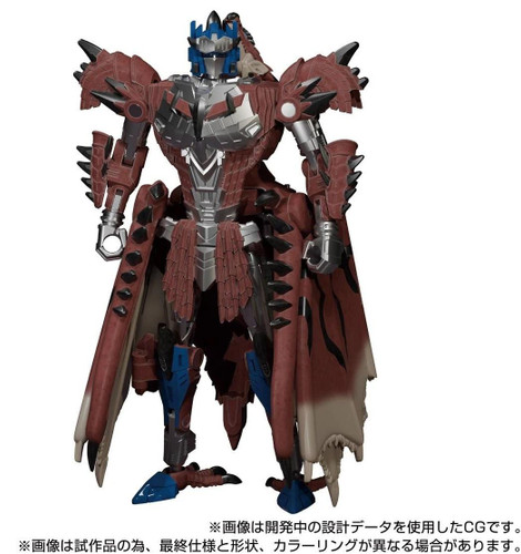  Takara Tomy Transformers Synergenex Monster Hunter Rathalos Optimus Prime 