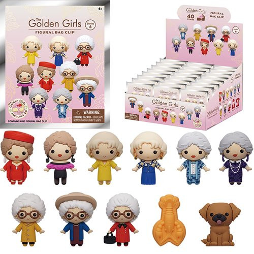Monogram Golden Girls Bag Clip Series 6