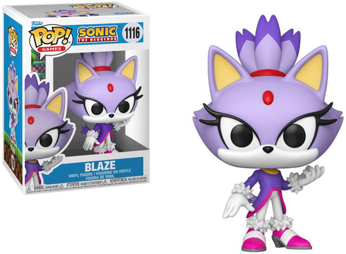  Funko Pop! Games Sonic the Hedgehog 1116 Blaze the Cat 