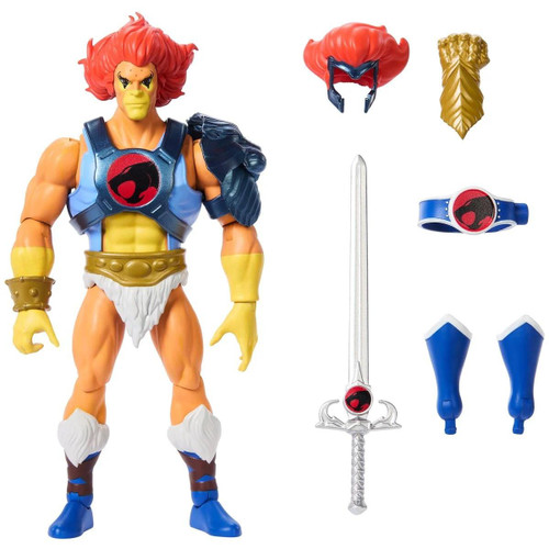  Mattel Masters of the Universe x Thundercats Origins Lion-O 5.5" Figure 