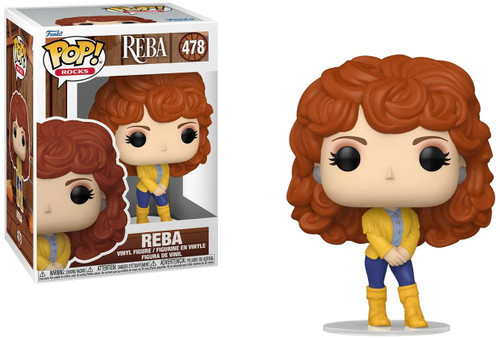  Funko Pop! Rocks 478 Reba McEntire (Cowgirl) 
