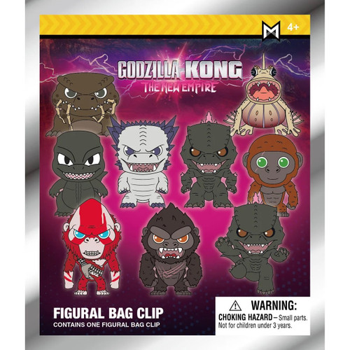 Monogram Godzilla x Kong The New Empire 3D Foam Bag Clip Single