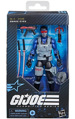  Hasbro G.I. Joe Classified Series #165 Snake Eyes 6" Figure 