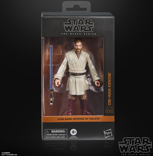 Hasbro Star Wars The Black Series Revenge of the Sith #04  Obi-Wan Kenobi 6" Figure