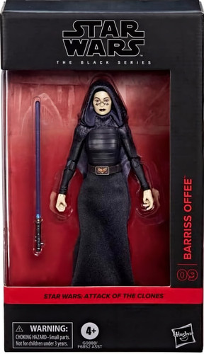 Hasbro Star Wars The Black Series Attack of the Clones #09 Barriss Offee 6" Figure