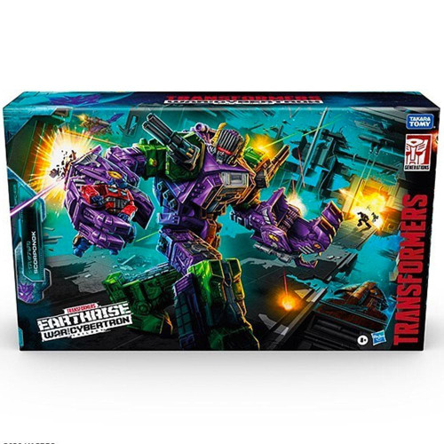 Hasbro Transformers War For Cybertron Earthrise Titan Class Scorponok