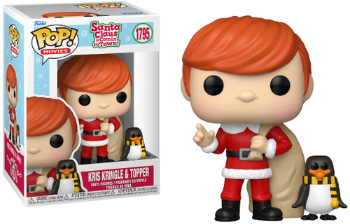 Funko Pop! Movies Santa Claus Comin' to Town 1795 Kris Kringle & Topper