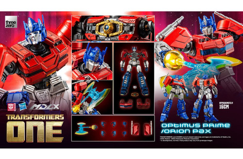 ThreeZero Transformers One Optimus Prime/Orion Pax MDLX Figure