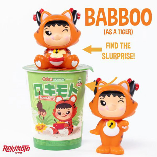 Rokimoto Wave 1 Babboo as Tiger Cup Vinyl