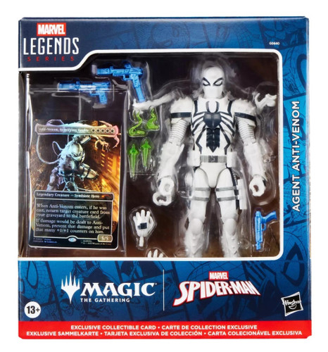 Hasbro Marvel Legends Magic the Gathering Agent Anti-Venom 6" Figure with Card