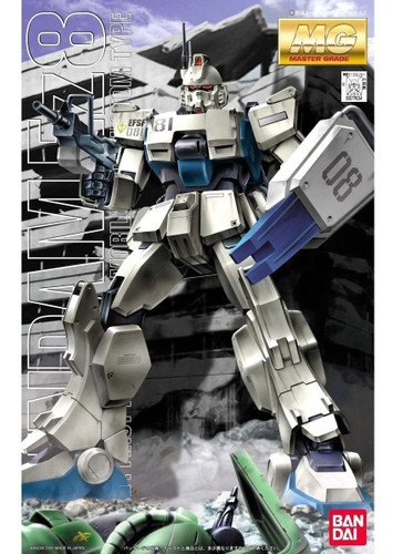 Bandai Mobile Suit Gundam: The 08th MS Team RX-79 (G) Ez-8 Gundam Ez8 1/100 Scale Master Grade Model Kit