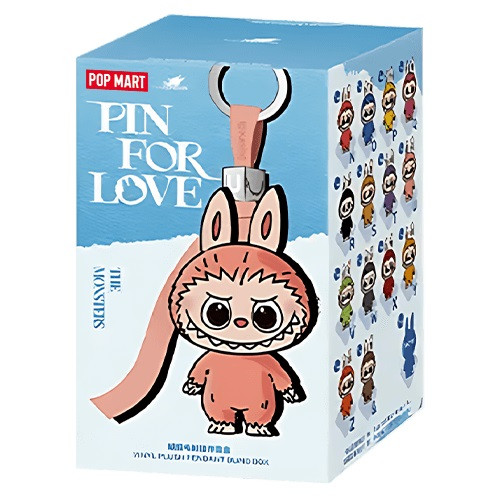 Pop Mart Labubu Pin For Love N-Z Plush Blind Box