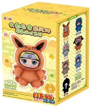 EAKI Naruto Shippuden Cute Beast Party Plush Blind Box