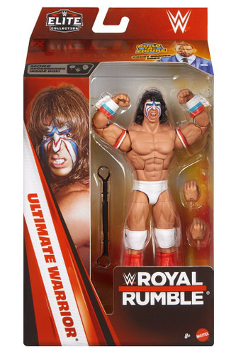 Mattel WWE Elite Collection Royal Rumble 1989 Ultimate Warrior 6.5" Figure