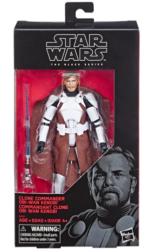 Hasbro Star Wars The Black Series Clone Commander Obi-Wan Kenobi 6" Figure