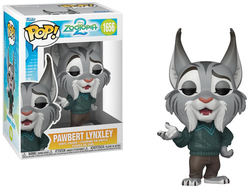  Funko Pop! Disney Zootopia 2 1656 Pawbert Lynxley 